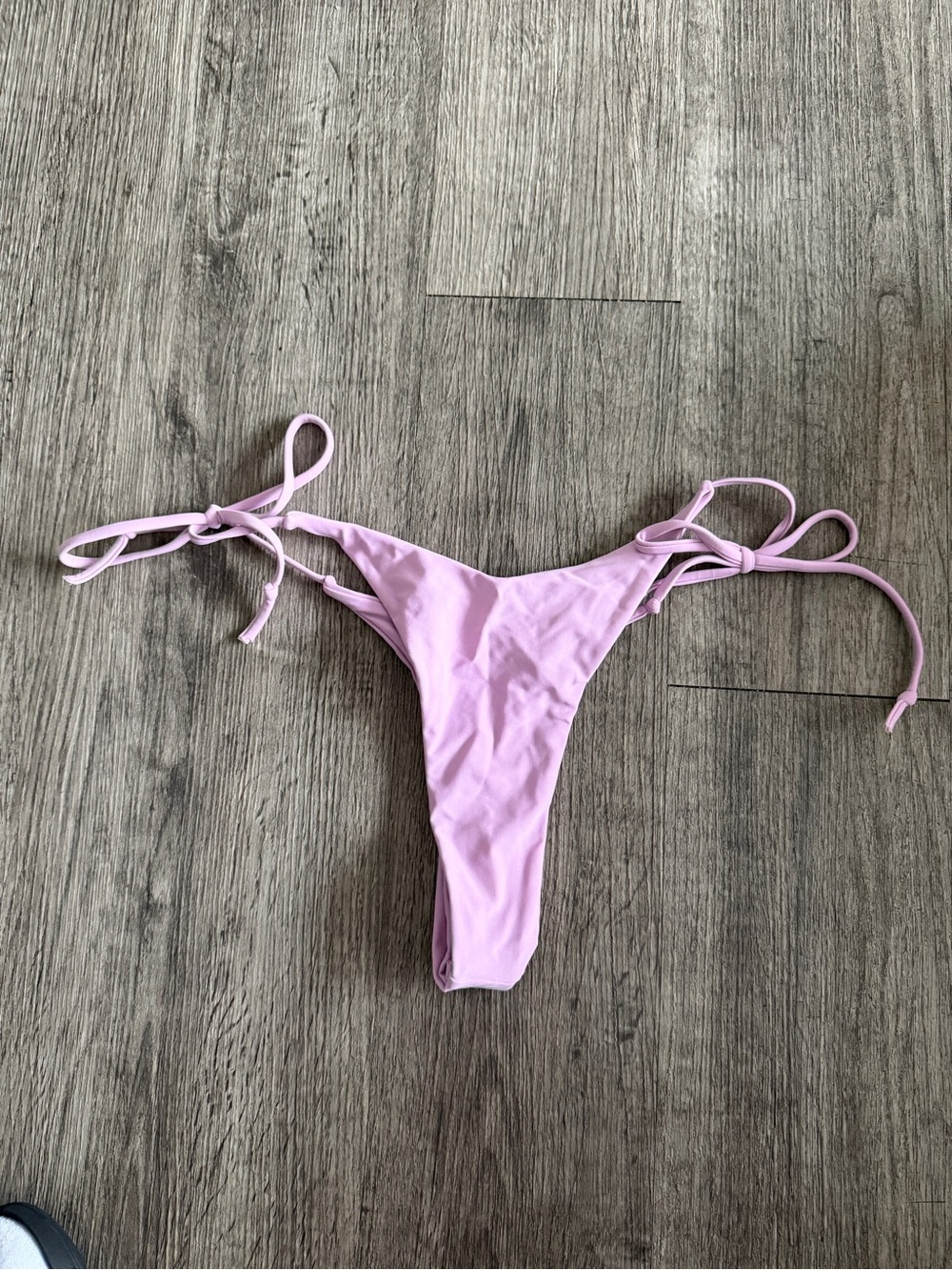 SHEIN Lilac Tie-Side One Piece Swim Bottom